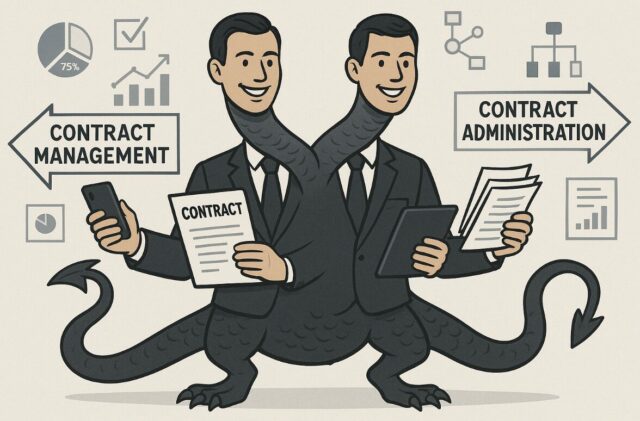 différence contract management contract administration
