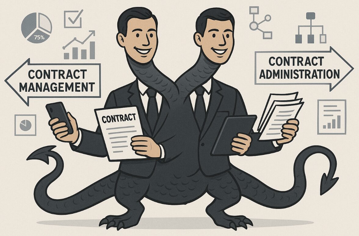 différence contract management contract administration
