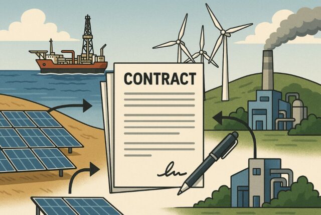 contract management secteur énergie