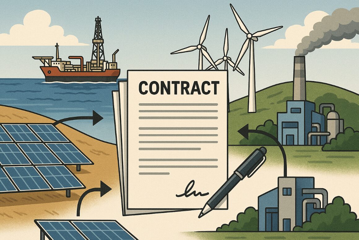 contract management secteur énergie